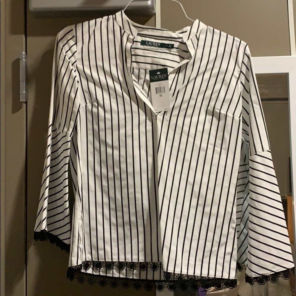 Ralph Lauren Bell Sleeve Top